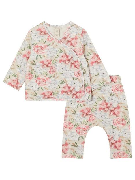 monsoon-baby-girls-floral-quilted-set-taupe