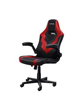 Product photograph of Trust Gxt703 Riye Gaming Chair - Red from very.co.uk