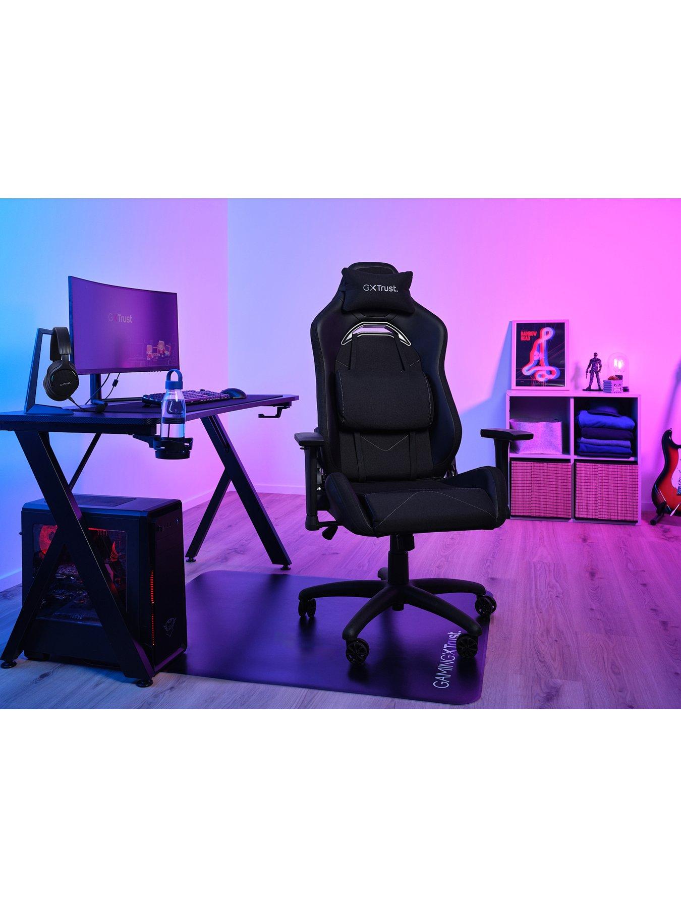 undefined GXT 714 Ruya Adjustable PC Gaming Chair - Black