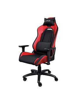 Product photograph of Trust Gxt 714 Ruya Gaming Chair - Red from very.co.uk
