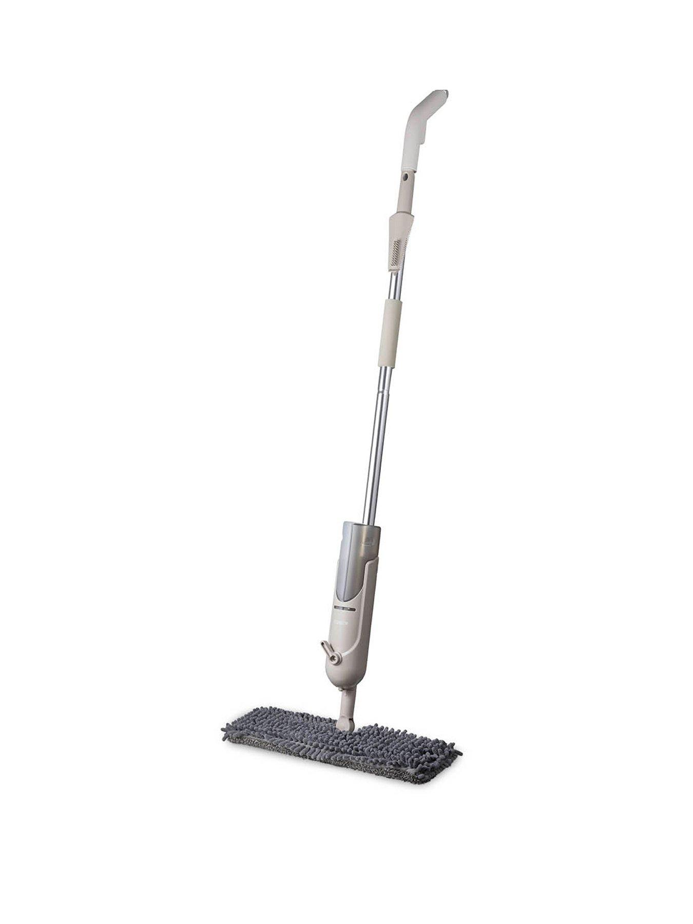 undefined Spray Mop with Dual Chambers and Double-Sided Mop Head, Latte,  T969000MSH