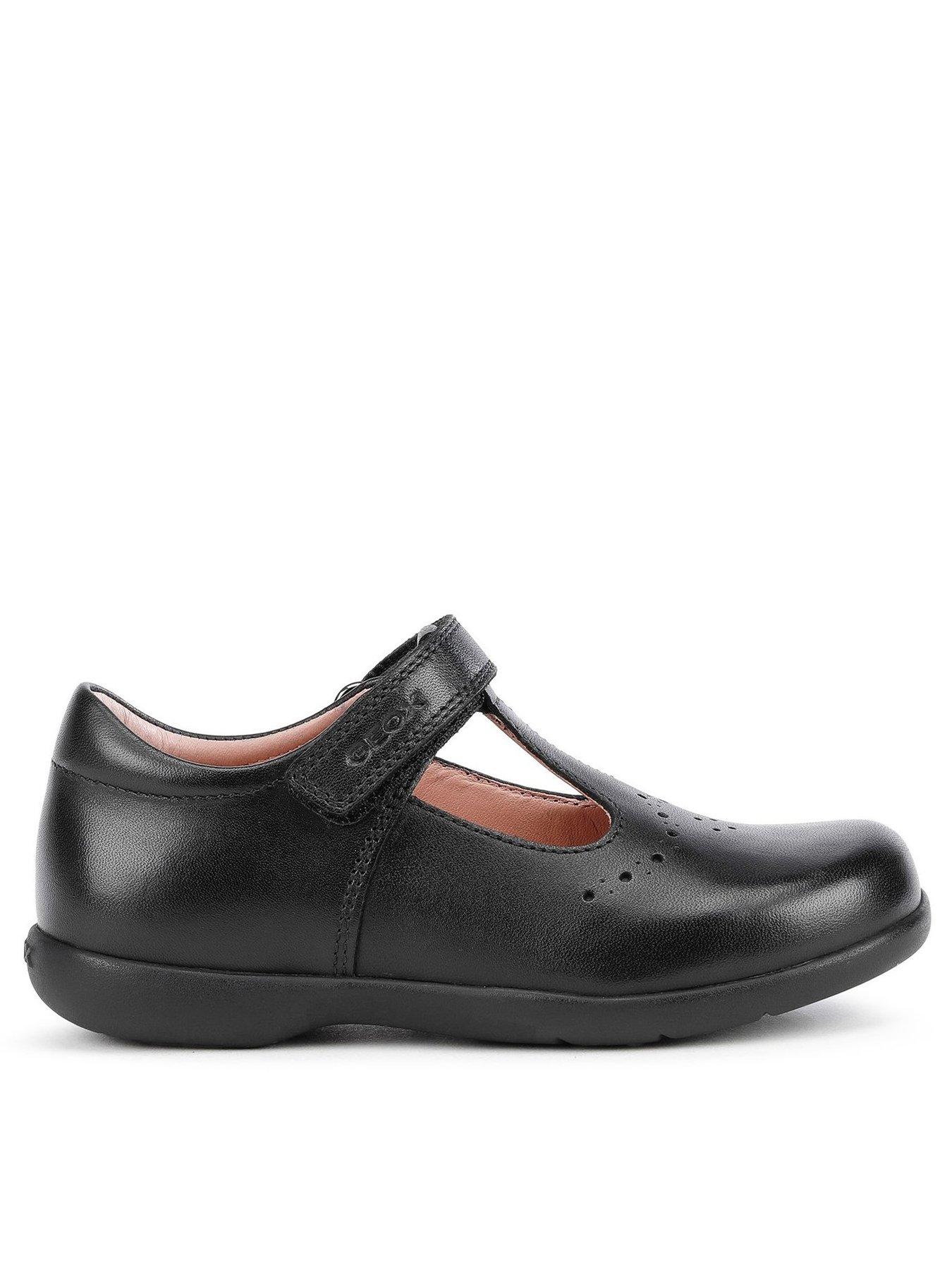 Image 1 of 5 of Geox Naimara Older Girls Tbar Leather School Shoe