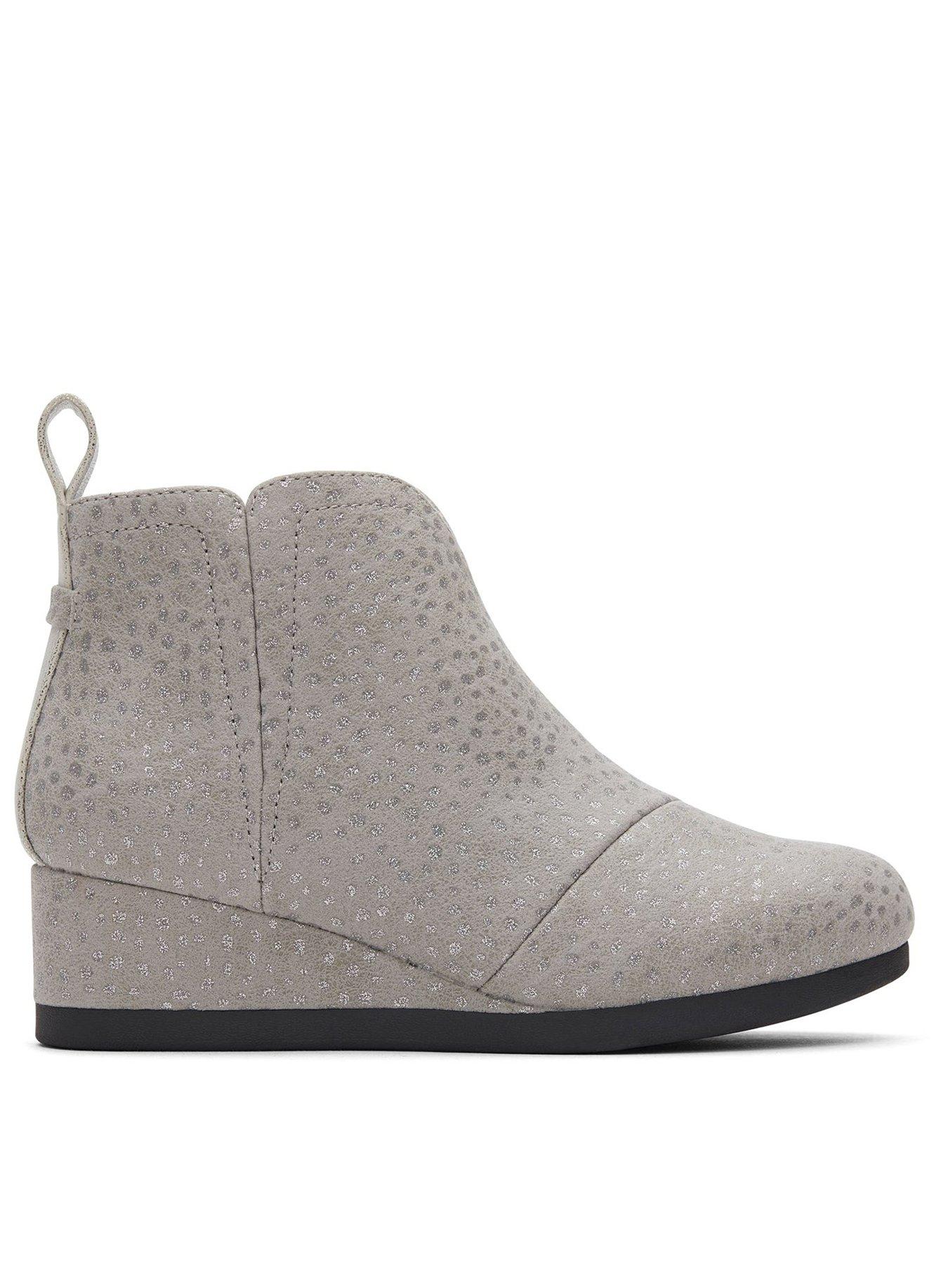 Grey wedge ankle sales boots uk