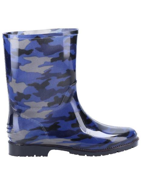 cotswold-navy-camo-wellington-boots