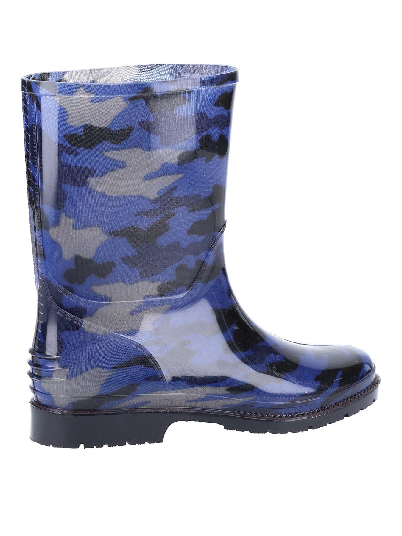 Camouflage wellington clearance boots