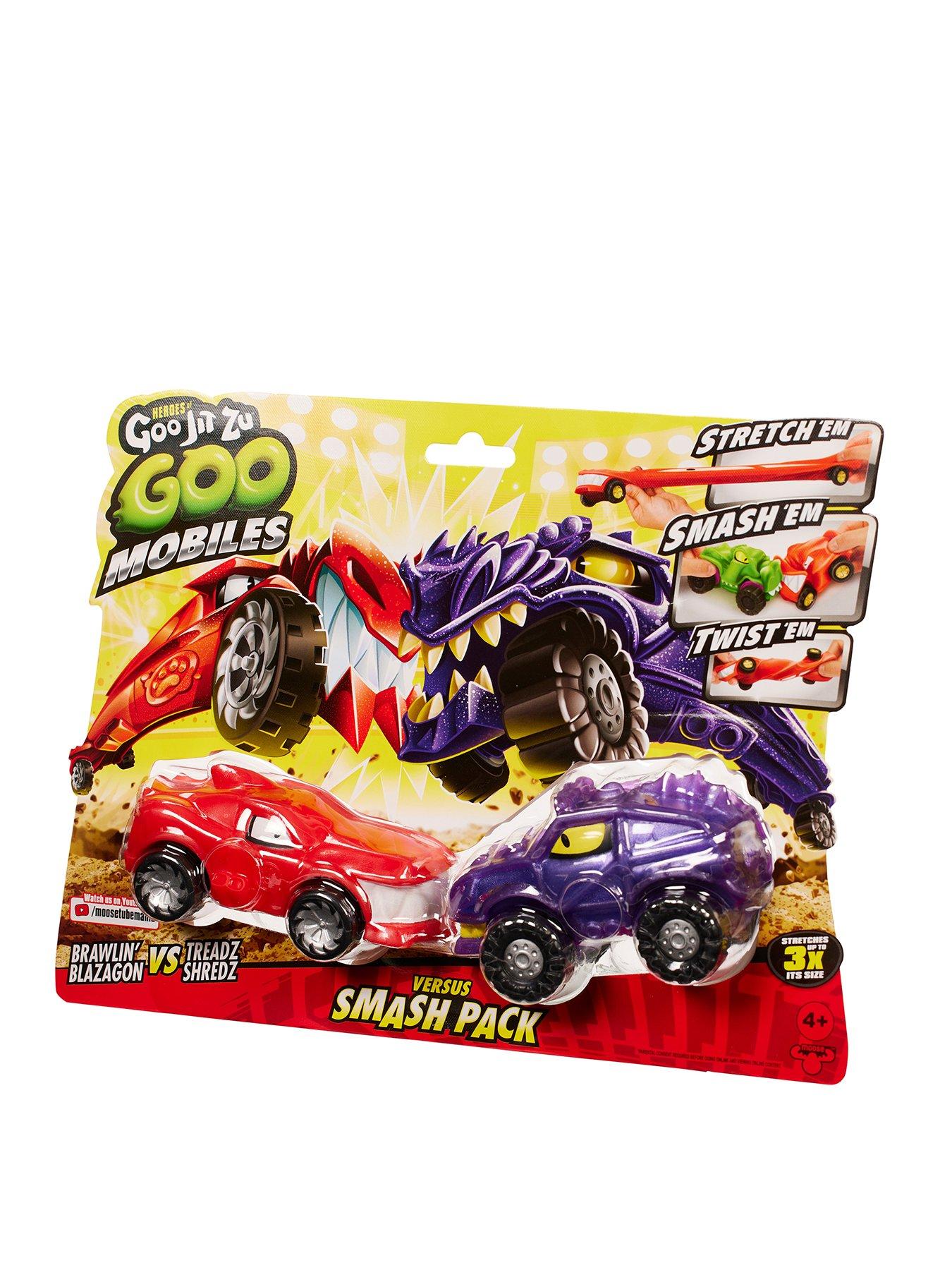 Goojitzu Heroes Of Goo Jit Zu Goo Mobiles Smash Up Verses Pack - Blazagon V Shredz