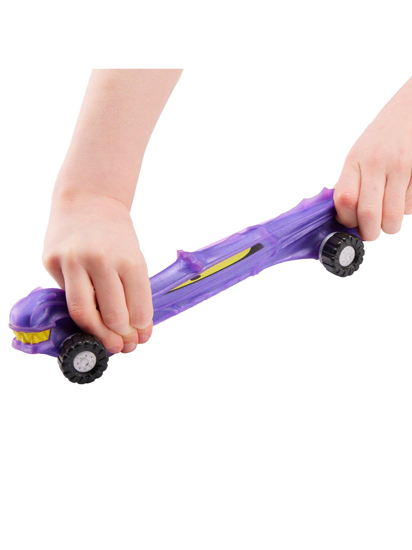 Heroes Of Goo Jit Zu Goo Mobiles Burnout Blazagon - Macchinina Elastica E Stretch, Gioco Per Bambini 4+ Anni