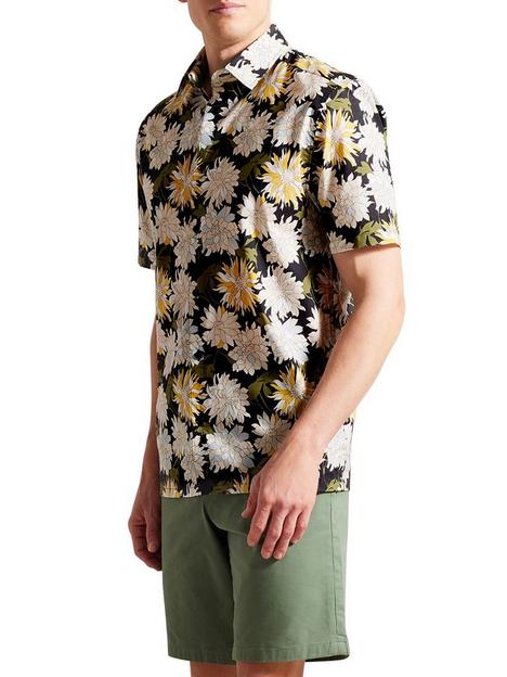 ted-baker-sallins-magnolia-print-short-sleeve-shirt-multi