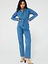  image of in-the-style-denim-jumpsuit