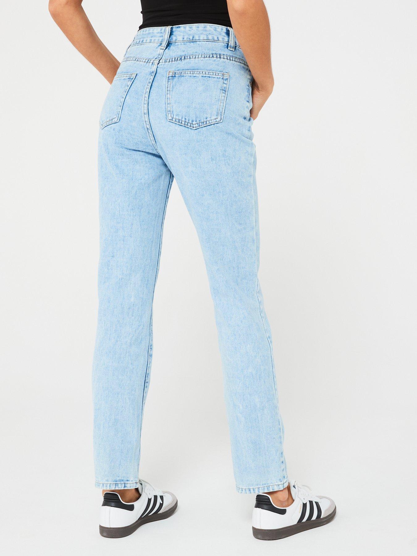 Straight leg outlet jeans uk