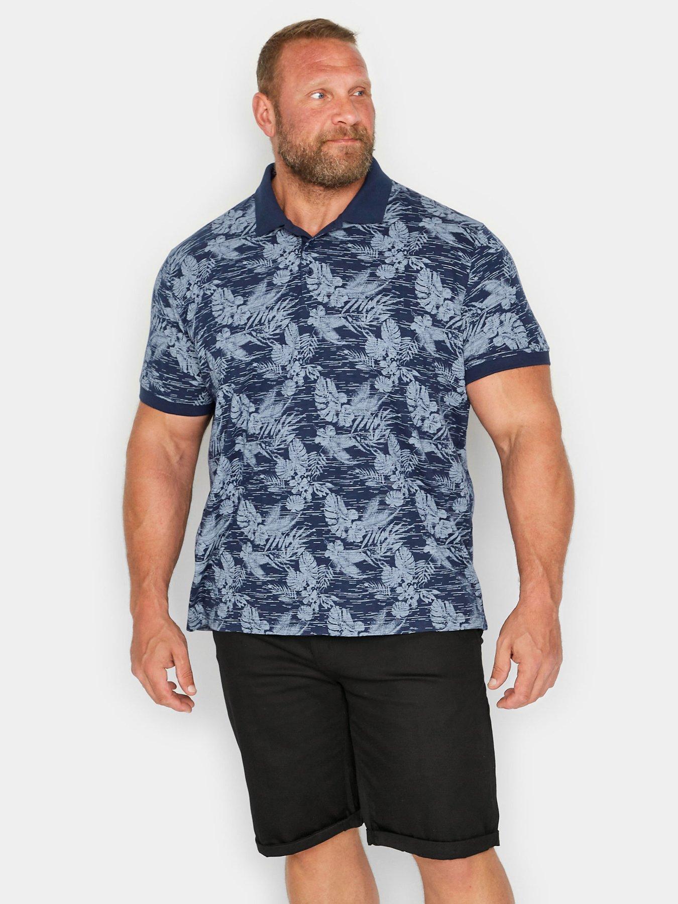 BadRhino Polo - Blue, Blue, Size Xl, Men
