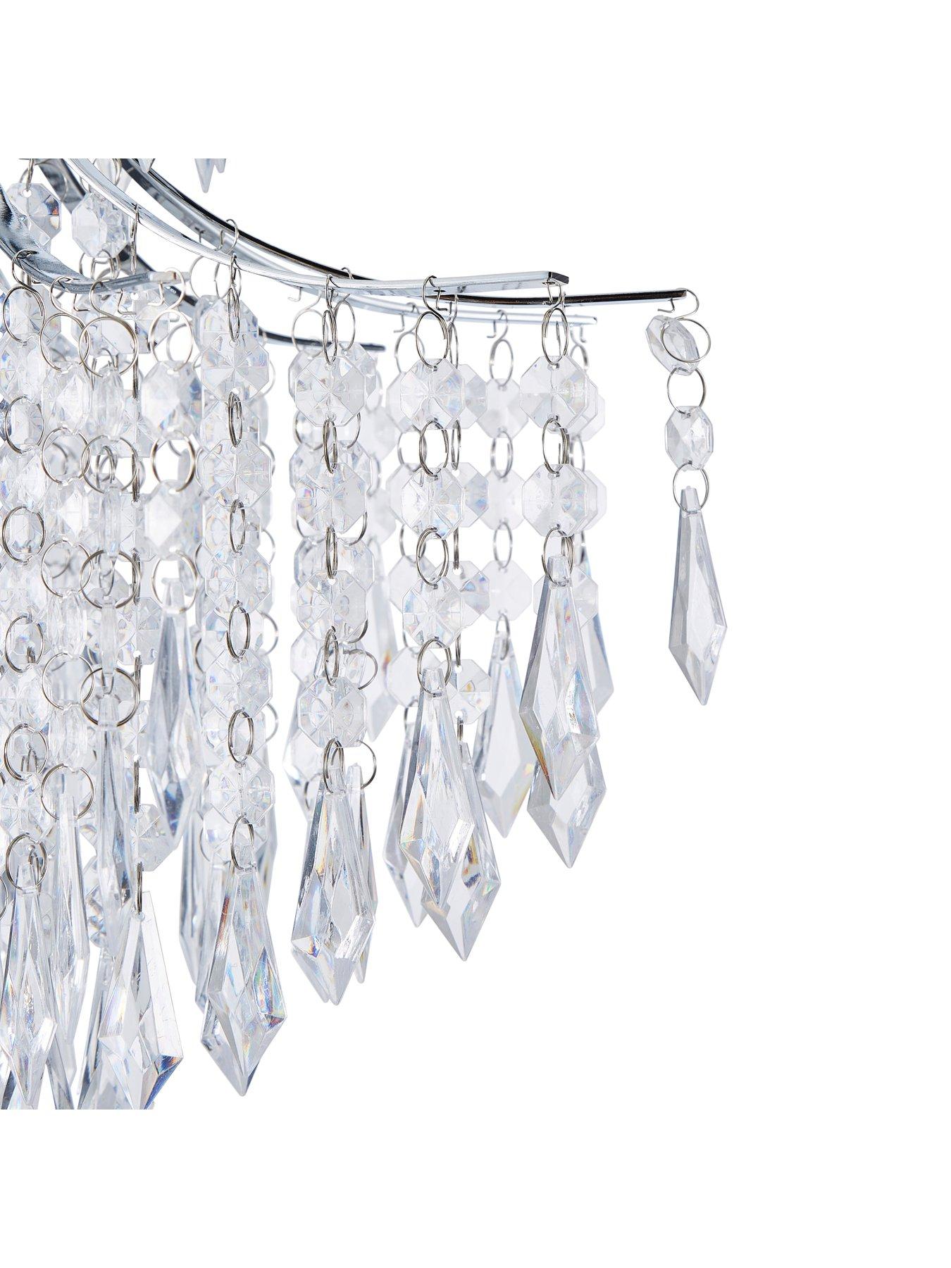 Image 3 of 4 of Glow Acrylic Droplet Easyfit Ceiling Light