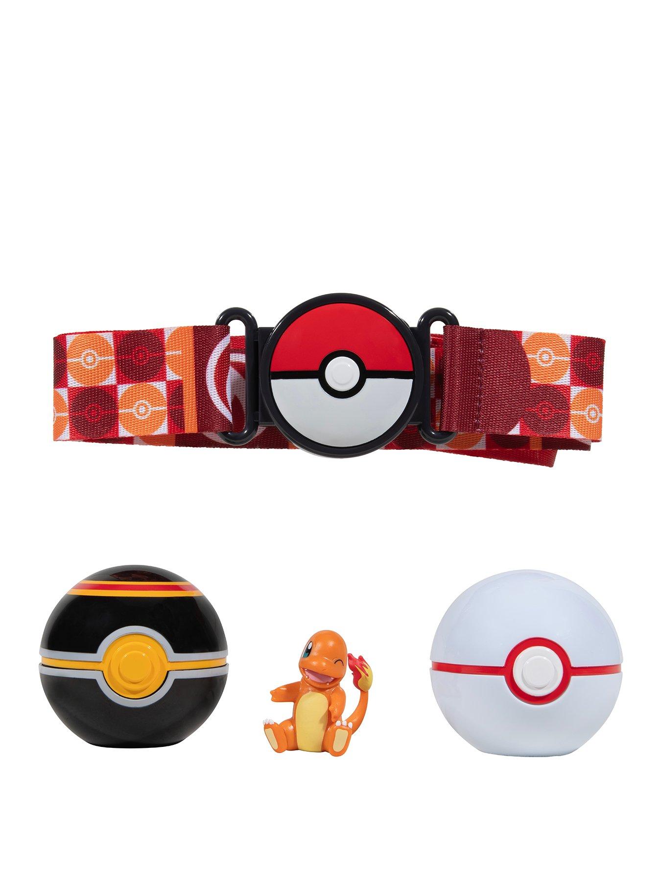 Pokemon Clip ‘N’ Go Belt Set - 2-Inch Charmander Battle Figure with Clip ‘N’ Go Belt