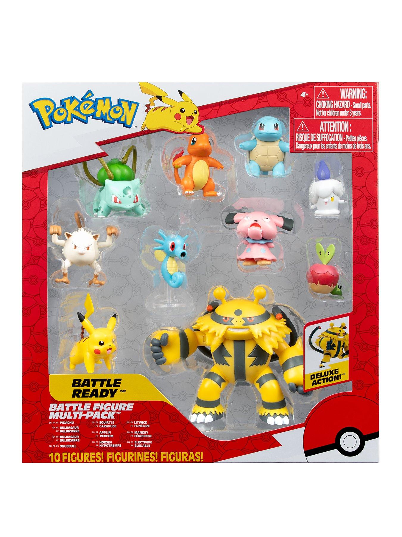 Battle figure deals multipack pokemon