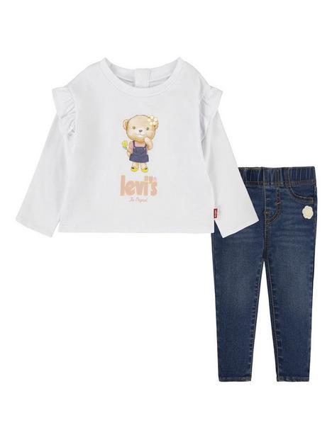 levis-baby-girls-ruffle-tee-and-jean-set-white