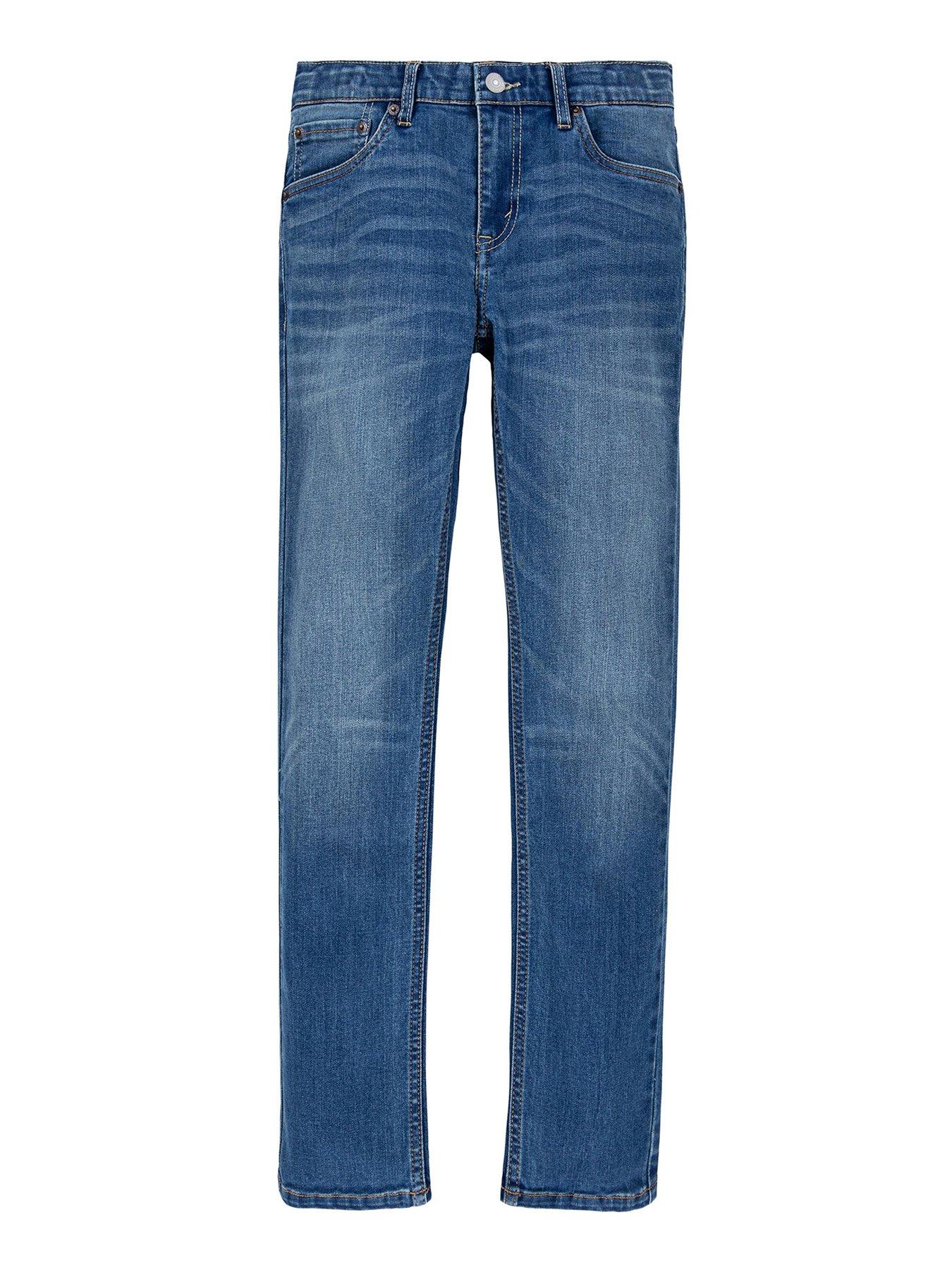 Image 1 of 3 of Levi's Boys 510 Skinny Fit Everyday Performance Jean - Mid Wash