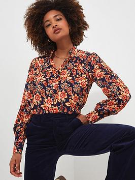 joe browns stunning button blouse - multi