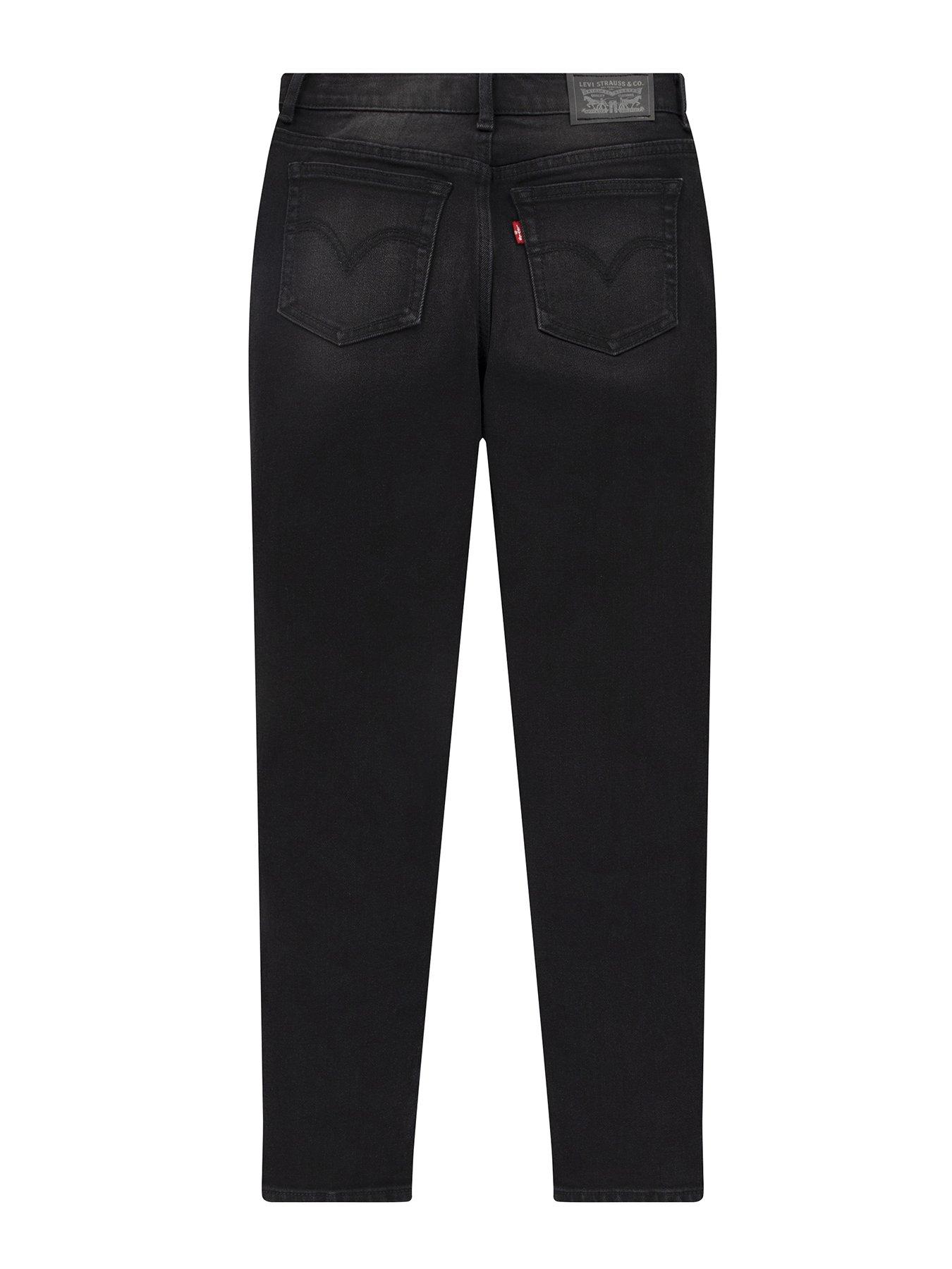 Levis mom jeans sale black