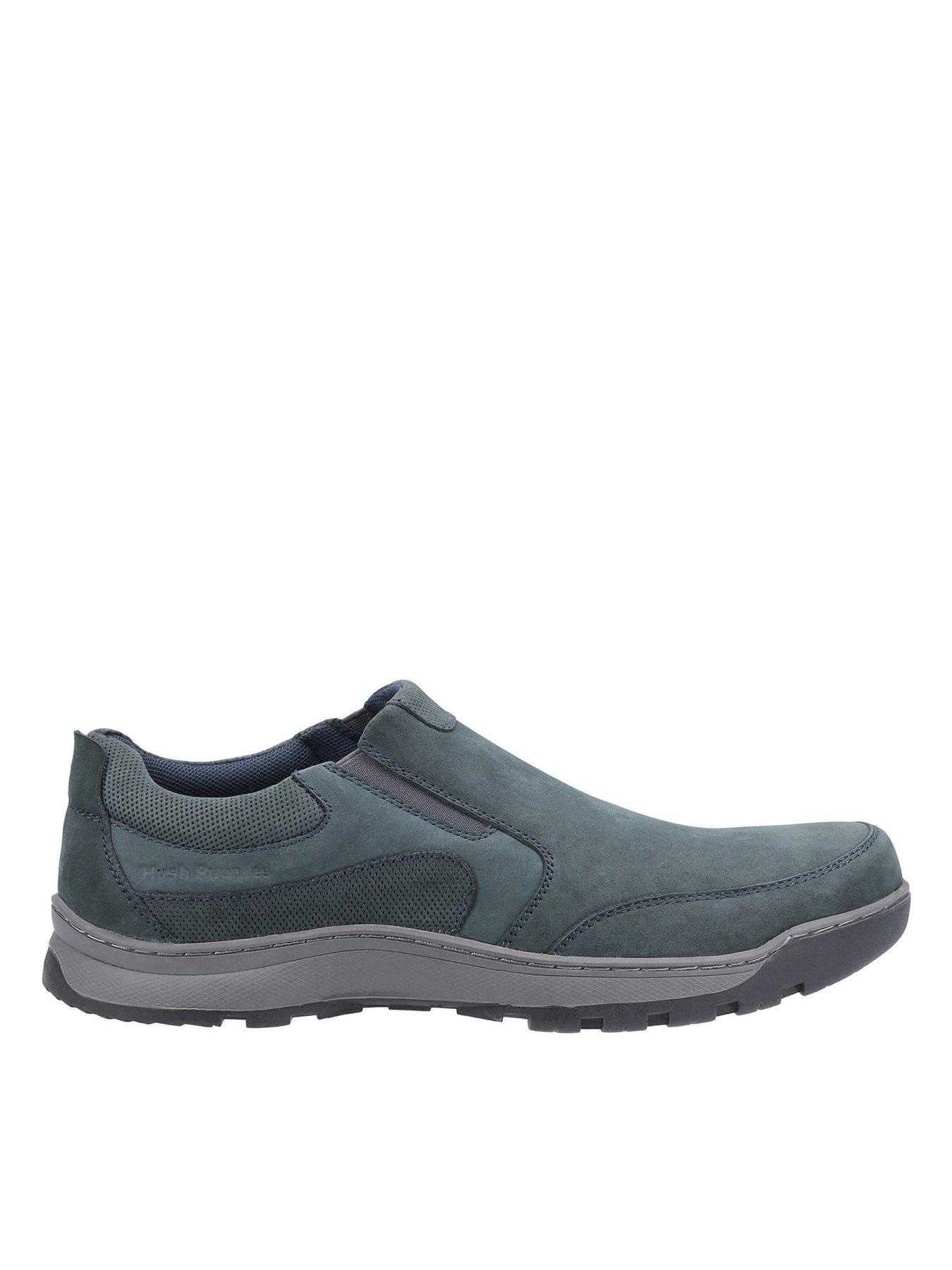 Hush Puppies Jasper Slip On Trainer - Navy | very.co.uk