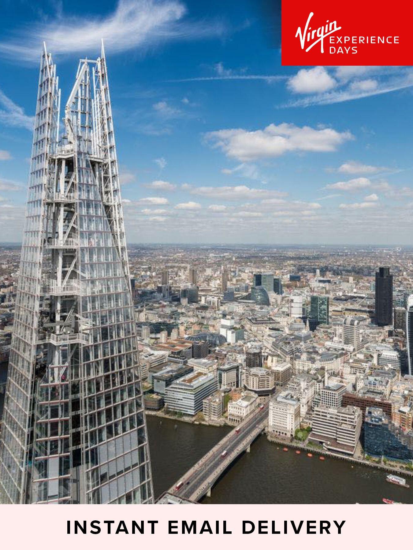 Virgin Experience Days Visit To The View From The Shard And Three Course Meal At Marco Pierre WhiteS London Steakhouse Co For Two
