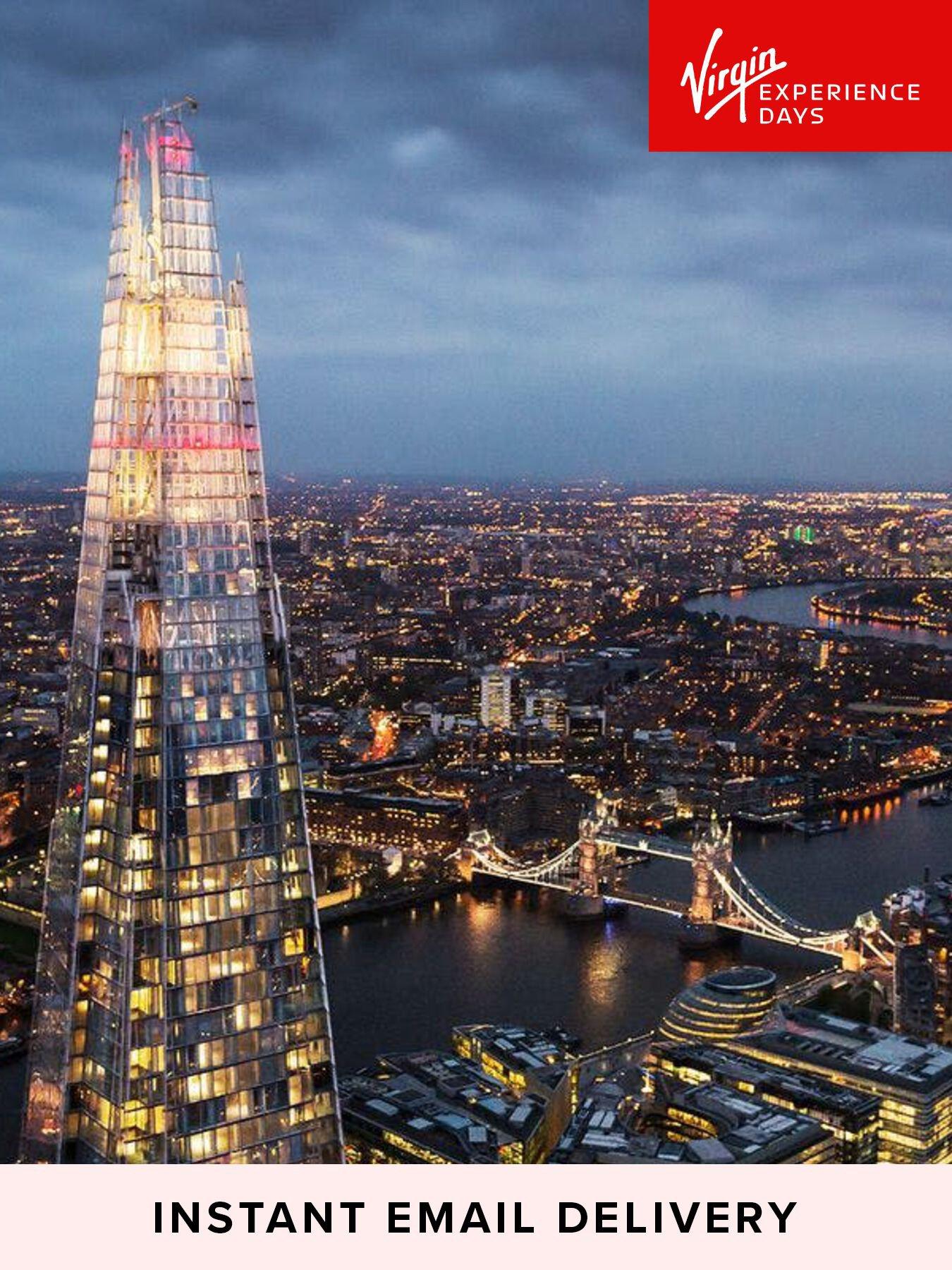 undefined Digital Voucher Visit To The View From The Shard And Three Course Champagne Celebration Dining With Sides At Marco Pierre White's London Steakhouse Co For Two