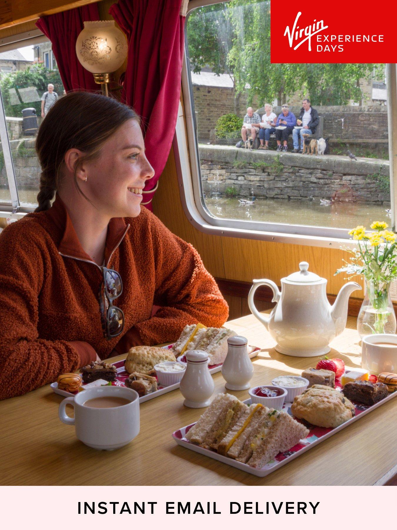 Image of Virgin Experience Days Digital Voucher Picturesque Afternoon Tea Cruise On The Leeds & Liverpool Canal For Two