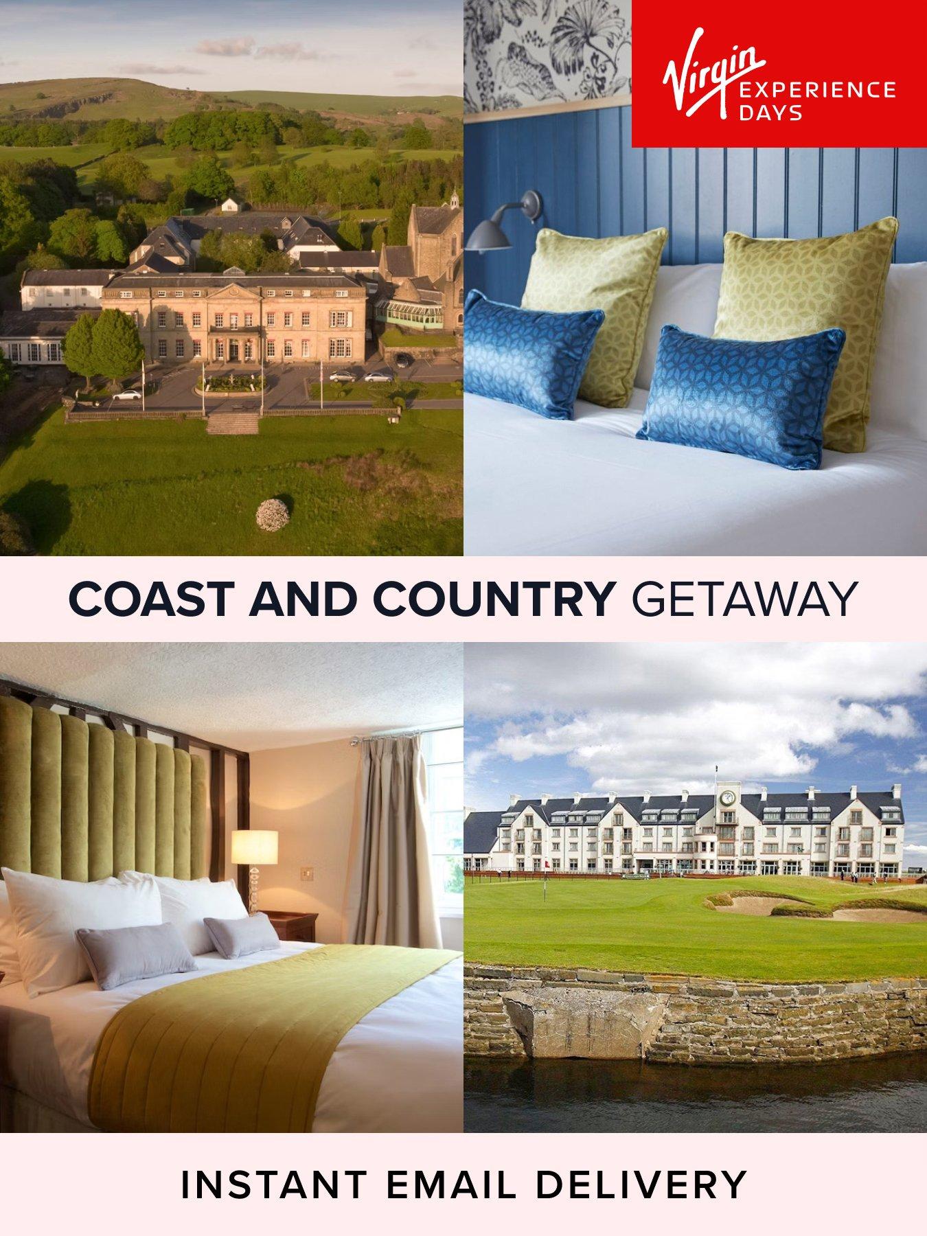 Virgin Experience Days Coast And Country Getaway For Two - 14 Options To Choose From