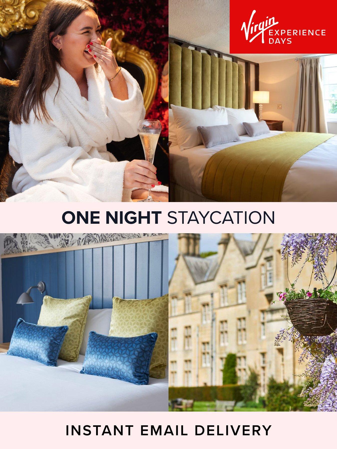Virgin Experience Days One Night Staycation - 10 Options to Choose From
