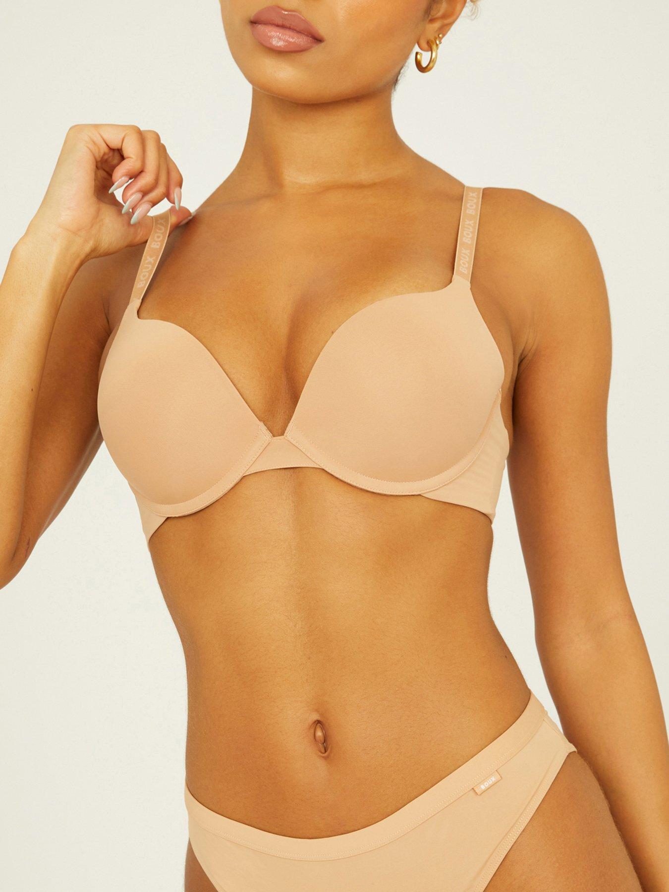 Boux Avenue Ultra Push Up T-shirt Bra - 03 Medium - Beige