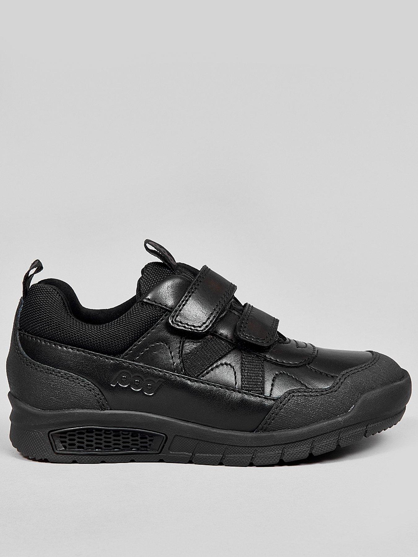 Nike black shop velcro school shoes