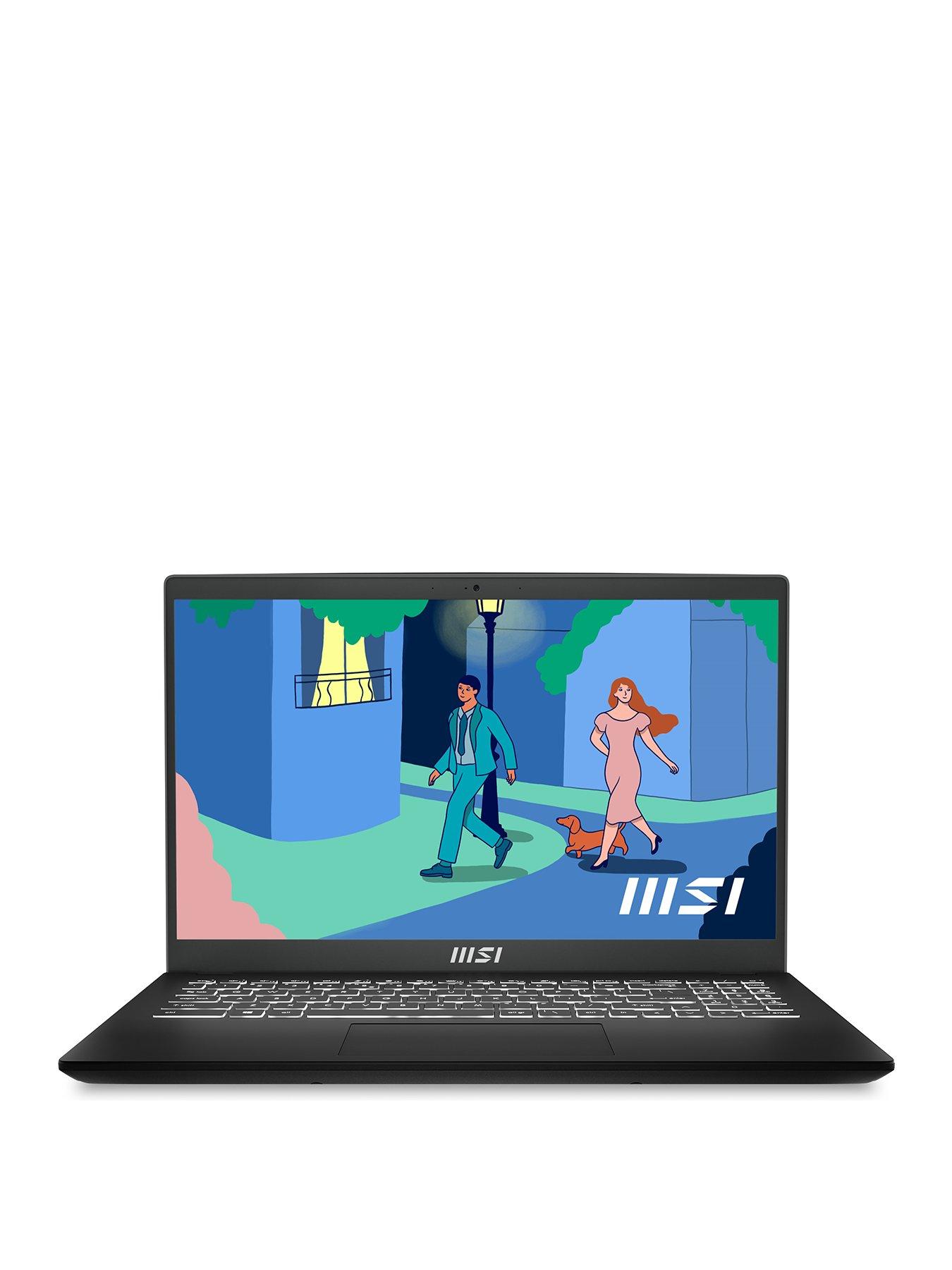 undefined Modern 15 Laptop - 15.6in FHD, Intel Core i7, 8GB RAM, 512GB SSD - Black