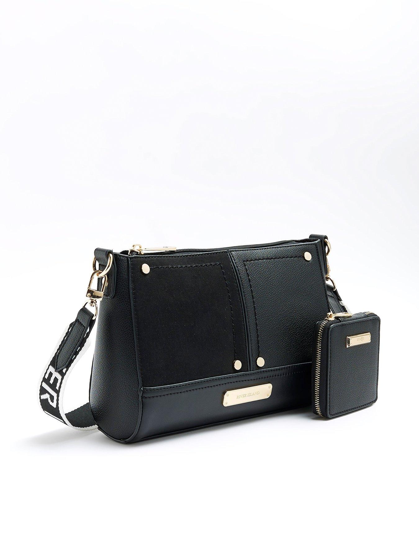 River Island Black Cross Body Bag