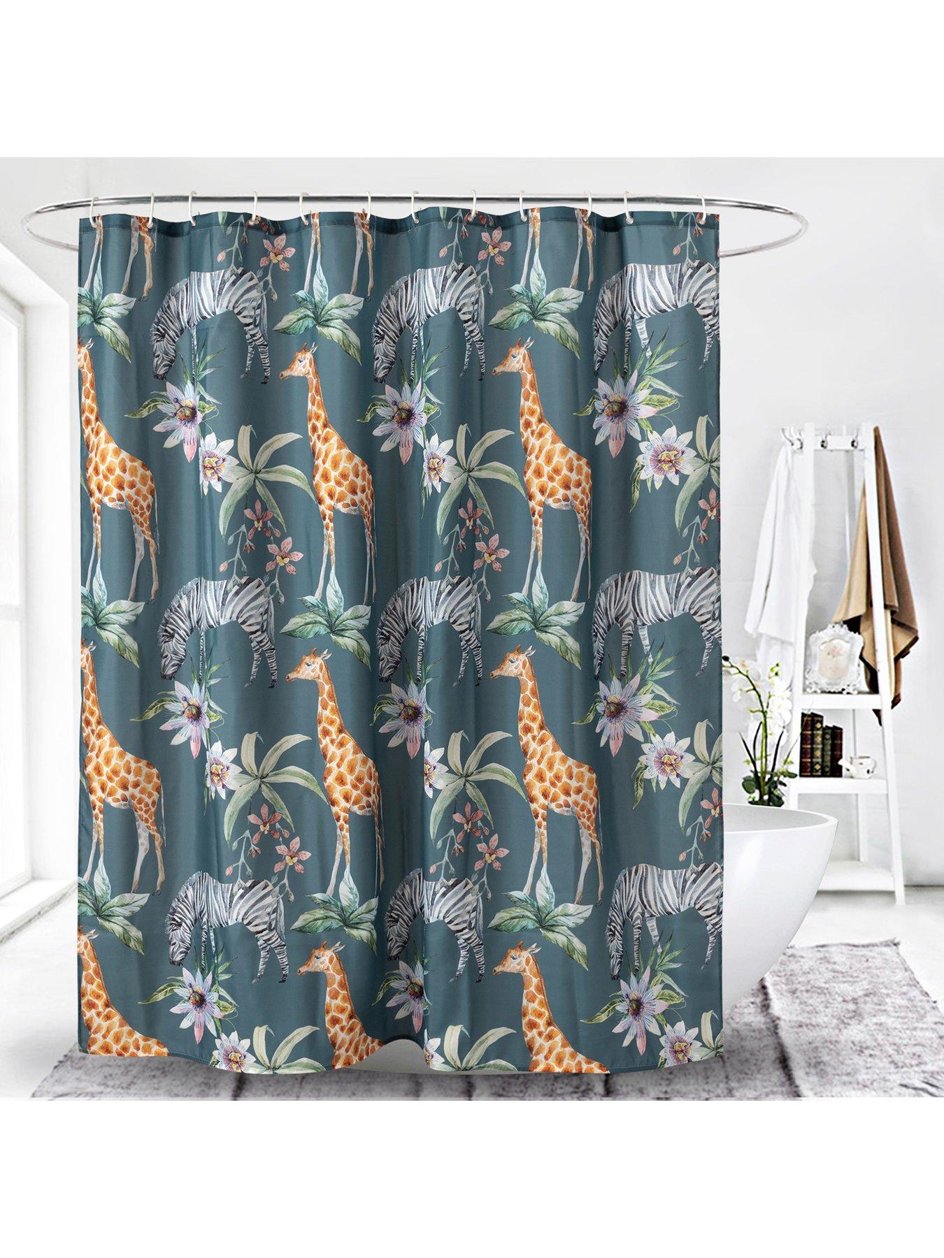 Image 2 of 2 of AQUALONA Savanah Shower Curtain