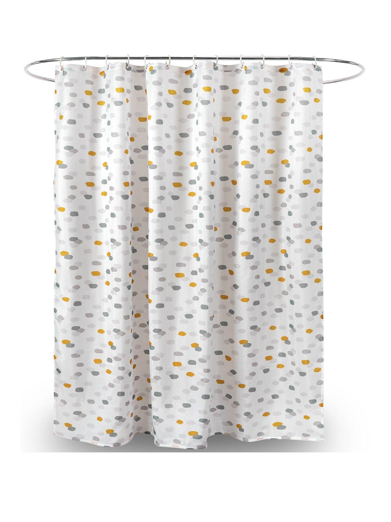 undefined Watercolour Dot Shower Curtain
