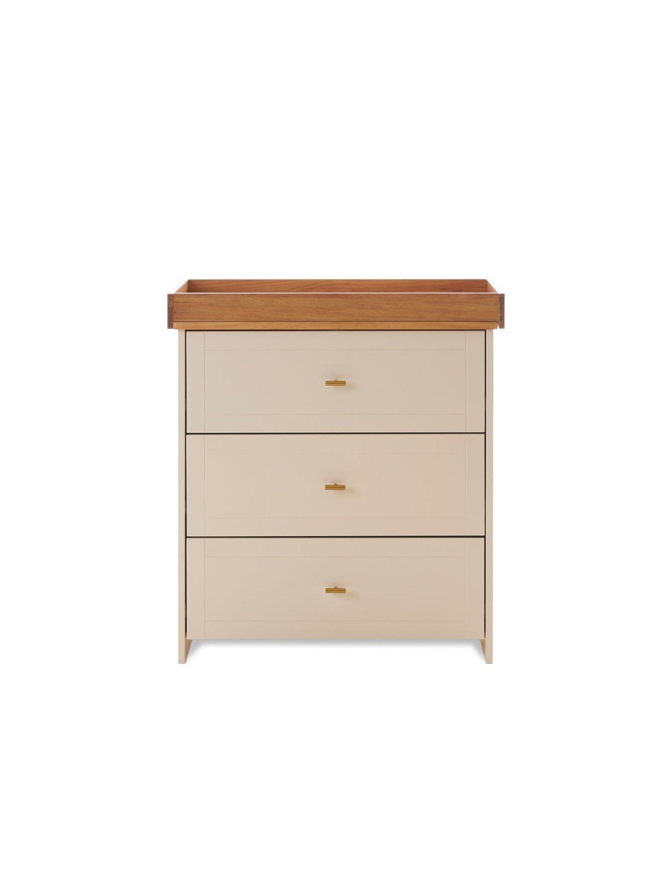 Image 4 of 7 of Obaby Evie 3 Piece Furniture Room Set - Cashmere