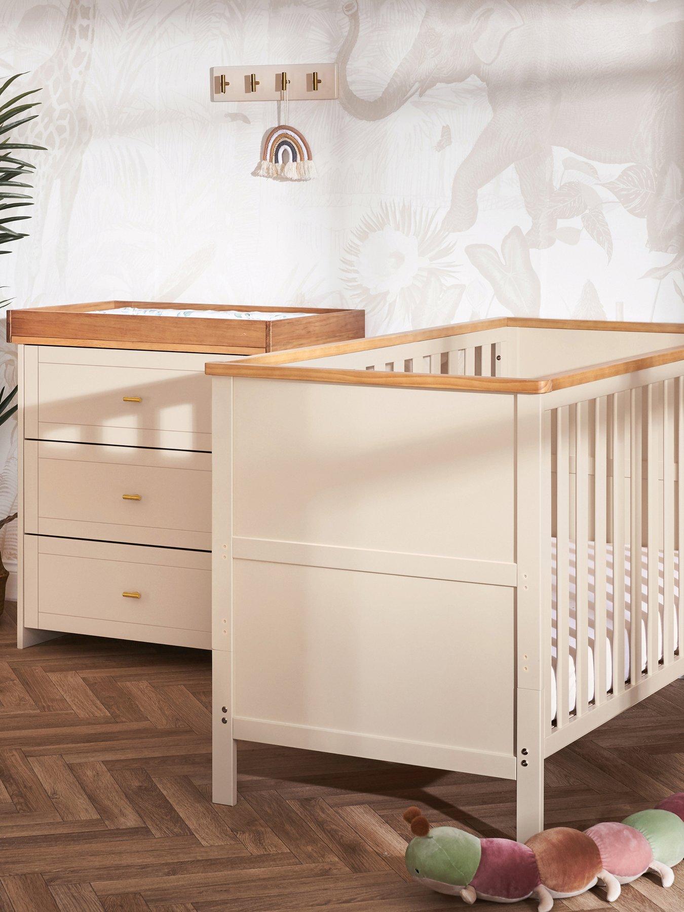 Image 1 of 7 of Obaby Evie 2 Piece Furniture Room Set - Cashmere