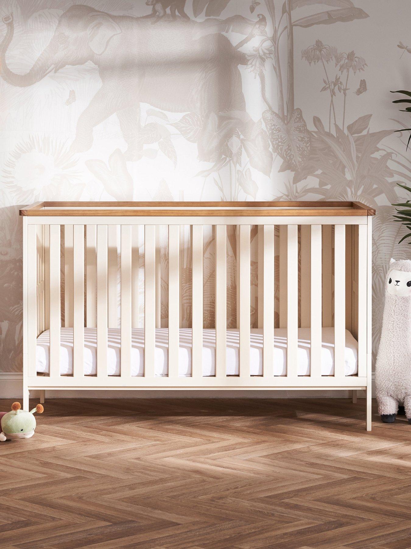 Image 1 of 6 of Obaby Evie Cot Bed - Cashmere