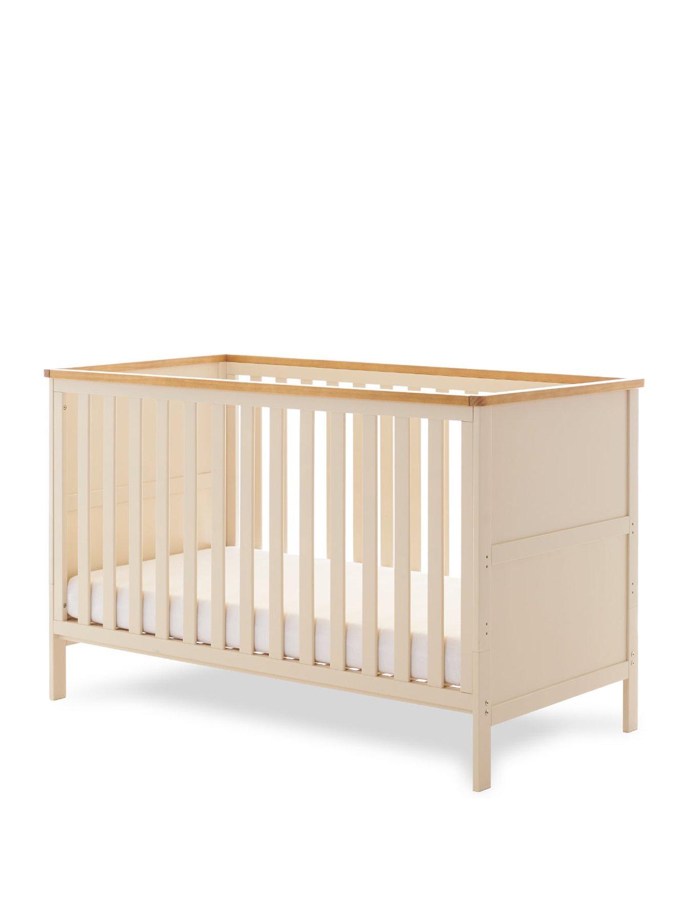 Image 3 of 6 of Obaby Evie Cot Bed - Cashmere