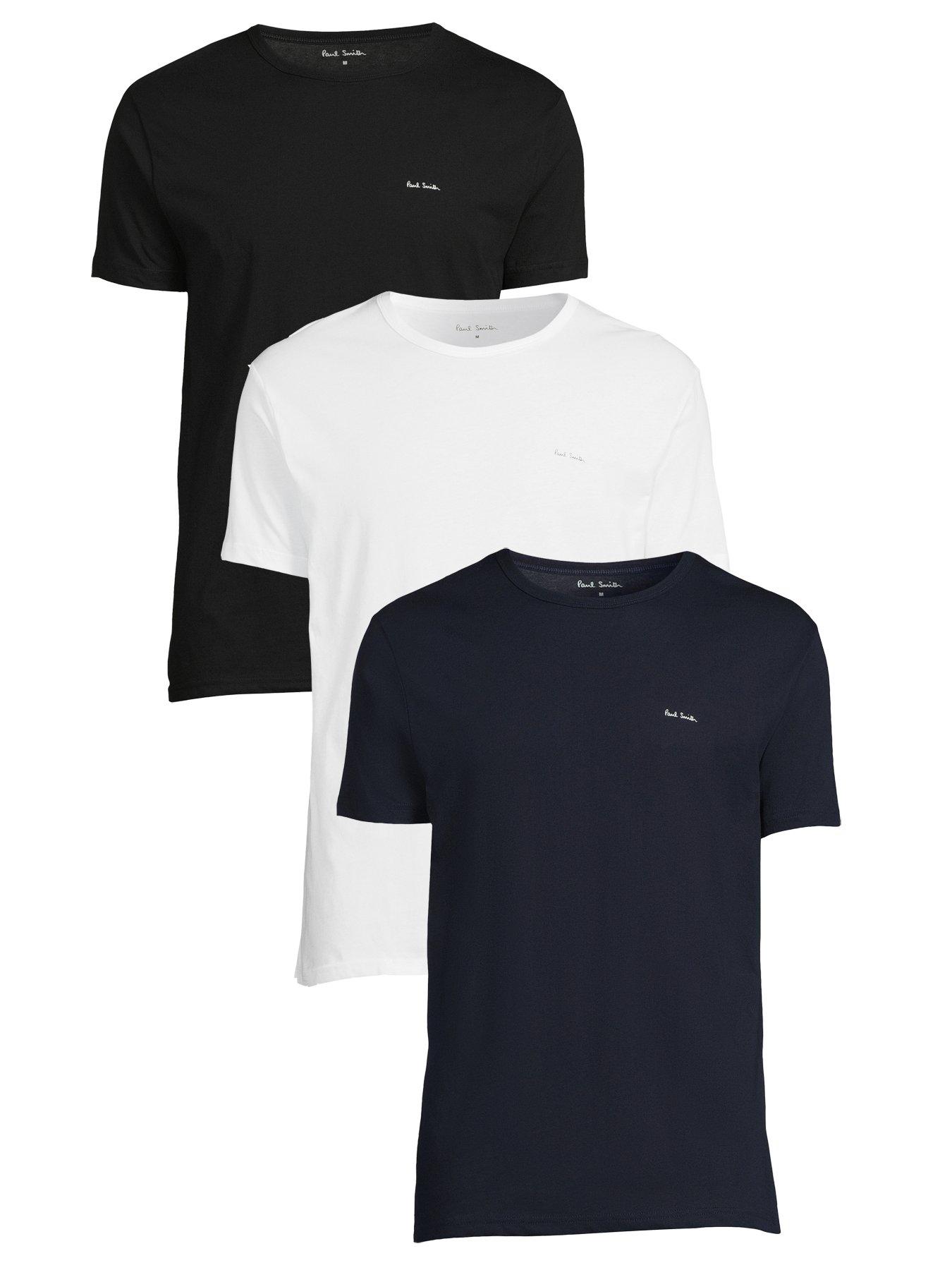 undefined 3 Pack Chest Logo T-shirts - Multi