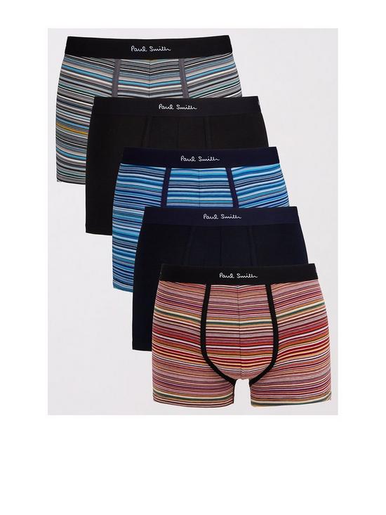 front image of ps-paul-smith-mens-5-pack-trunks-multinbsp
