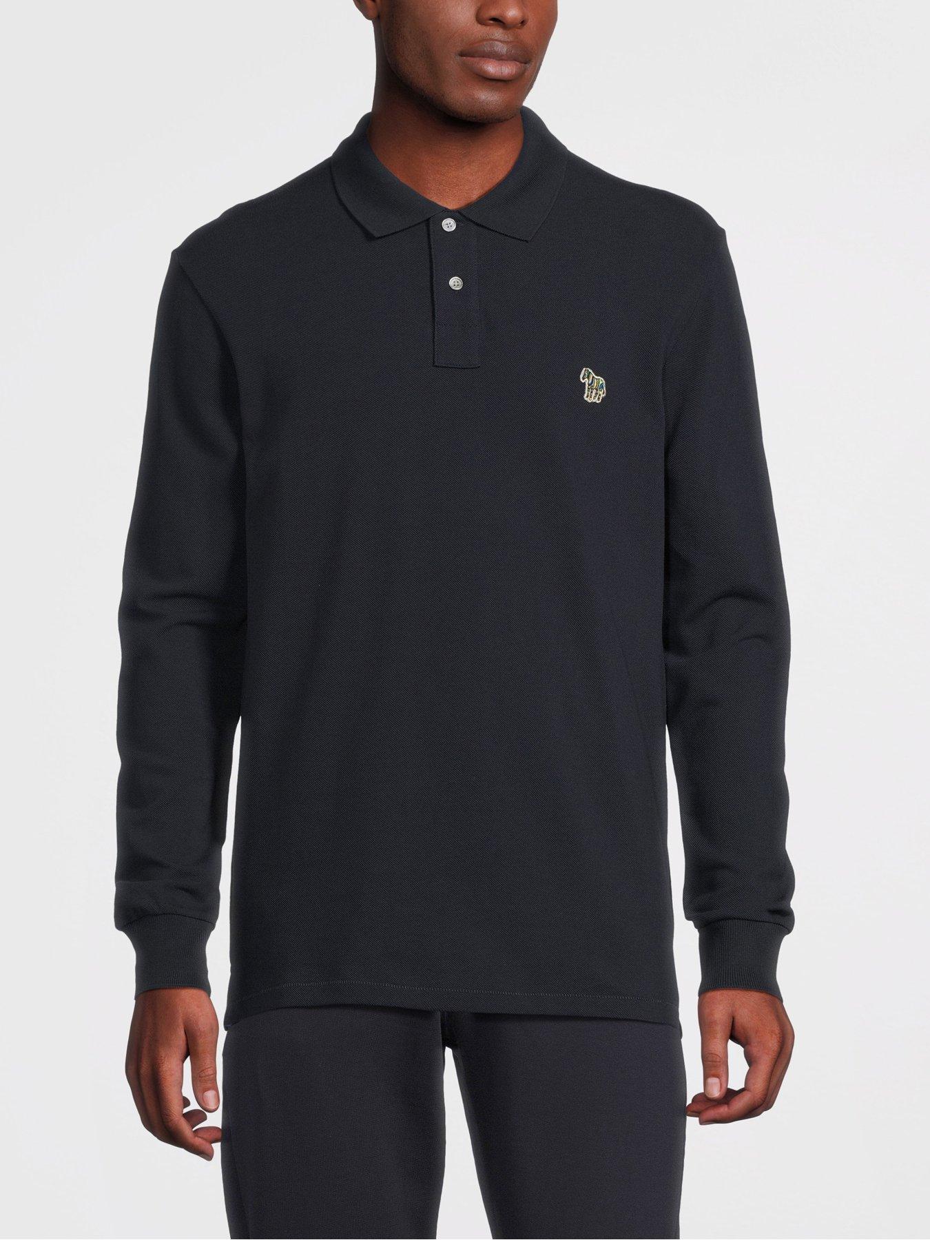 paul smith long sleeve polo navy