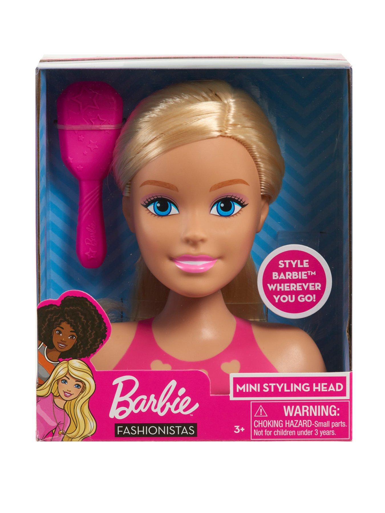 Barbie mini 2025 blonde styling head