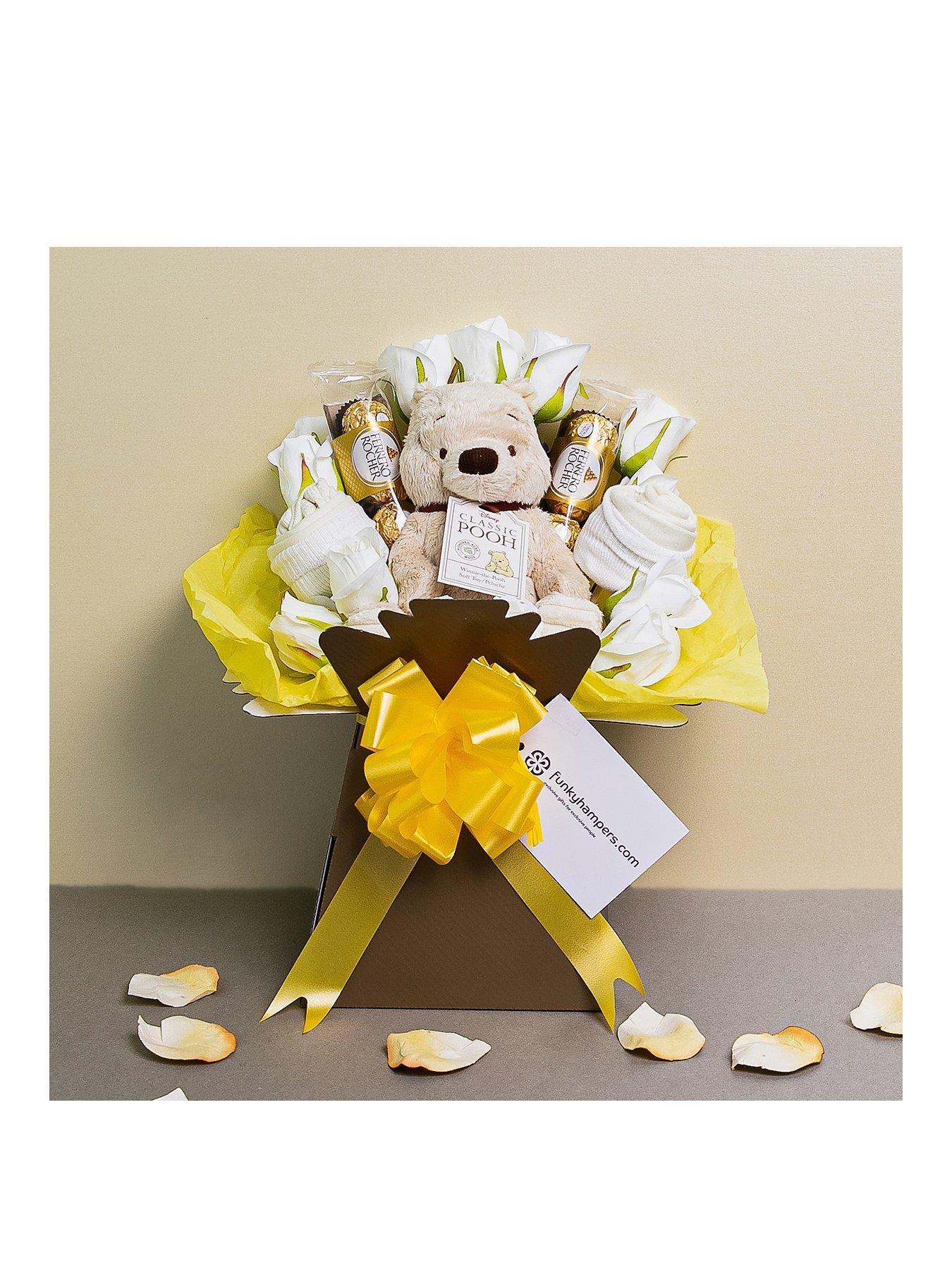 Product photograph of Pooh Bear Bouquet from very.co.uk