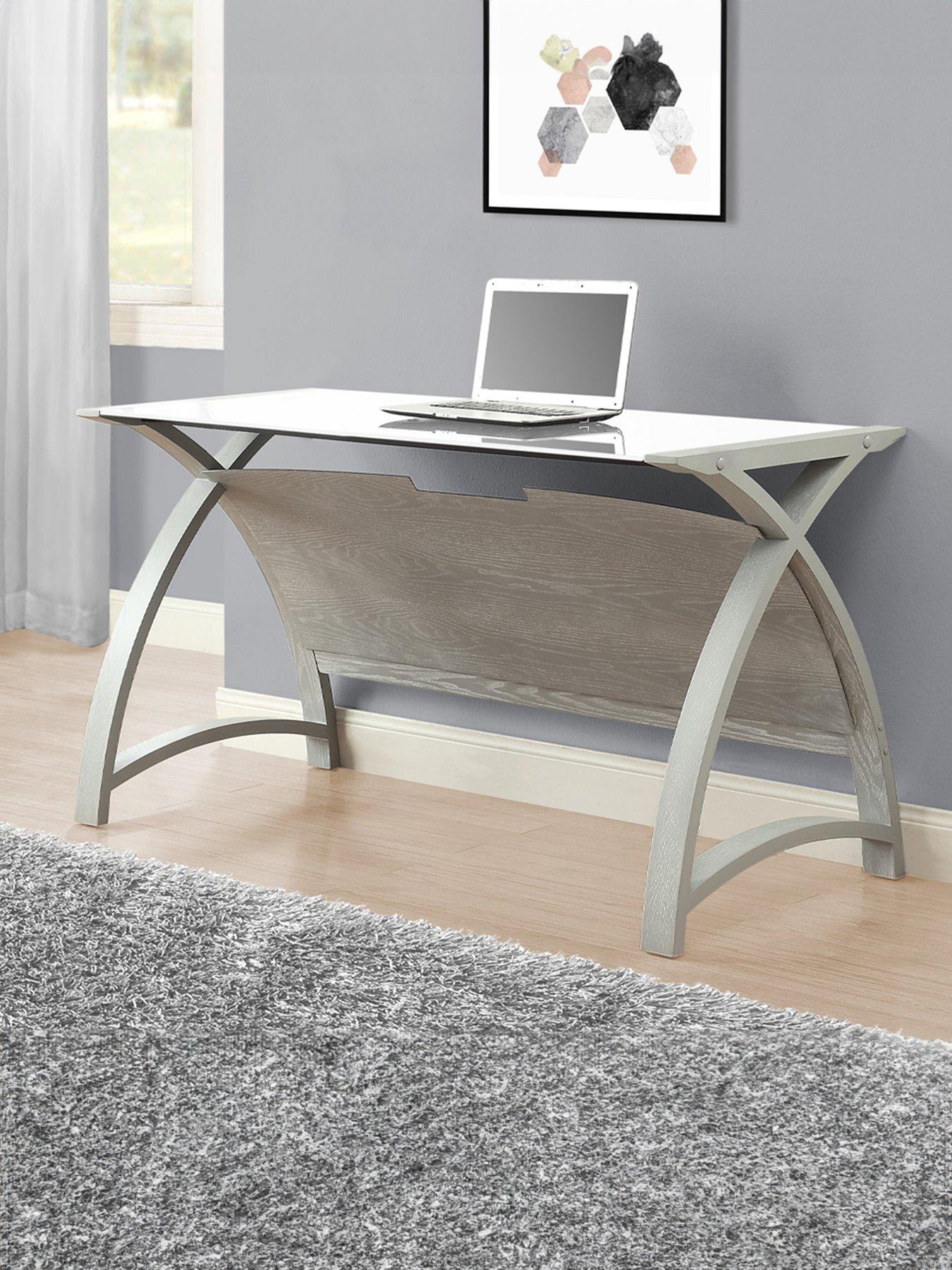 undefined Helsinki Large Desk - Real Wood Veneer