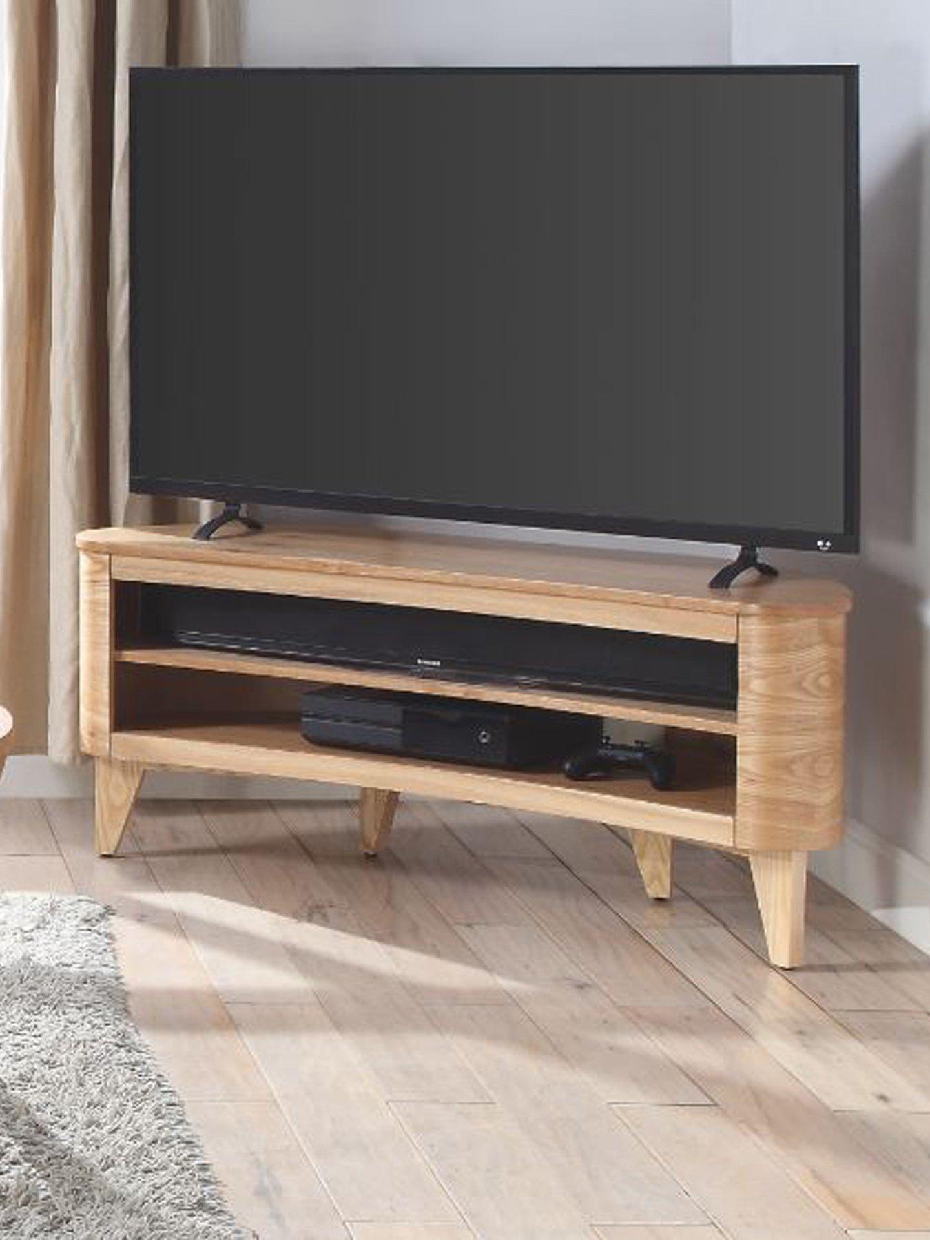 Product photograph of Jual San Francisco Curve Tv Stand from very.co.uk