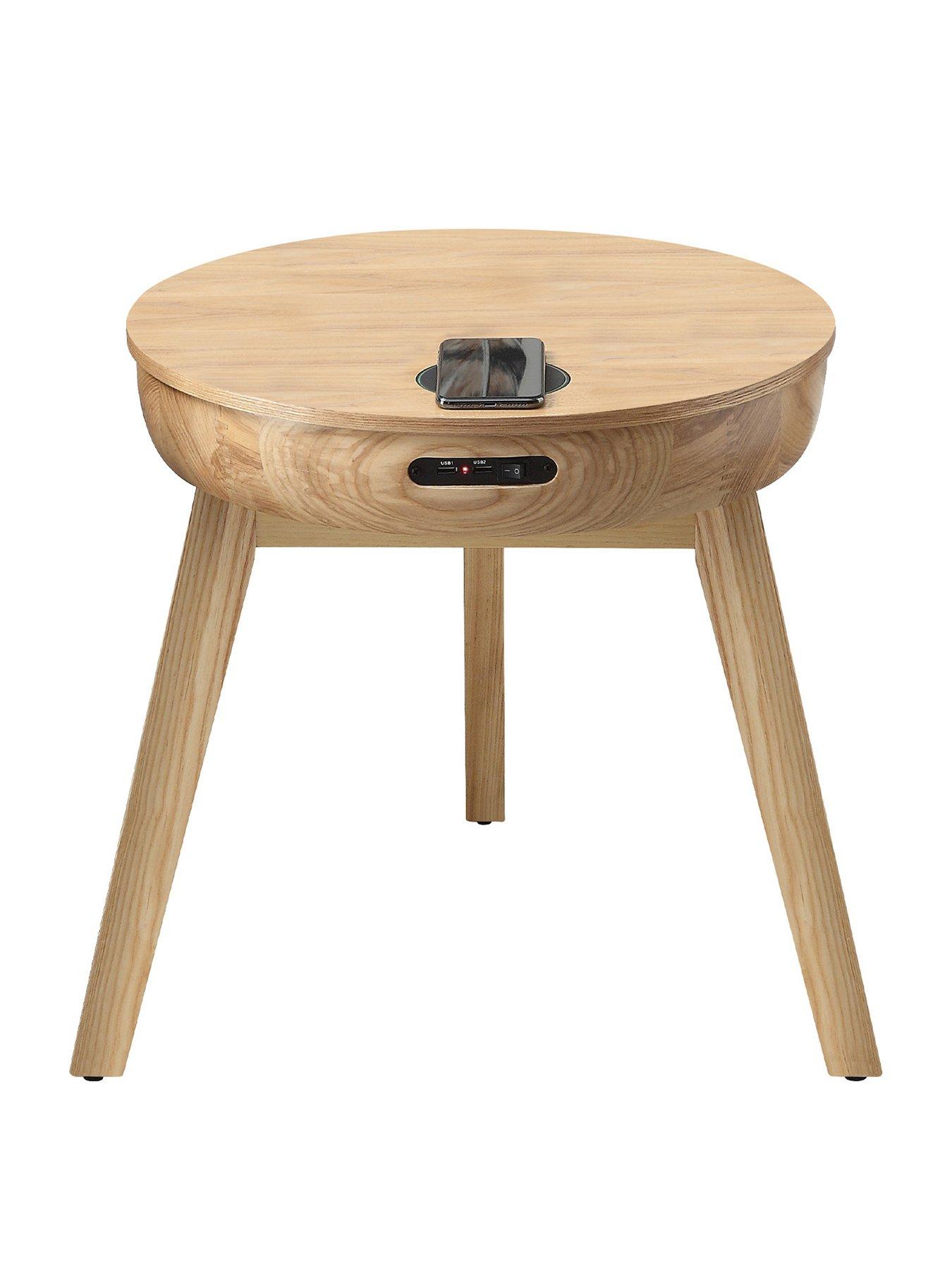 Image 2 of 3 of Jual San Francisco Smart Lamp Table&nbsp;- Real Wood Veneer