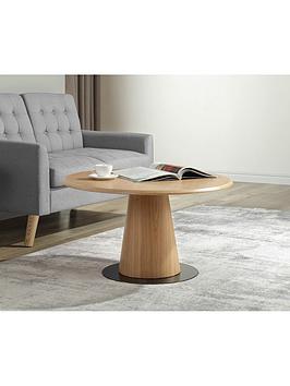 Product photograph of Jual Siena Coffee Table - Oak from very.co.uk
