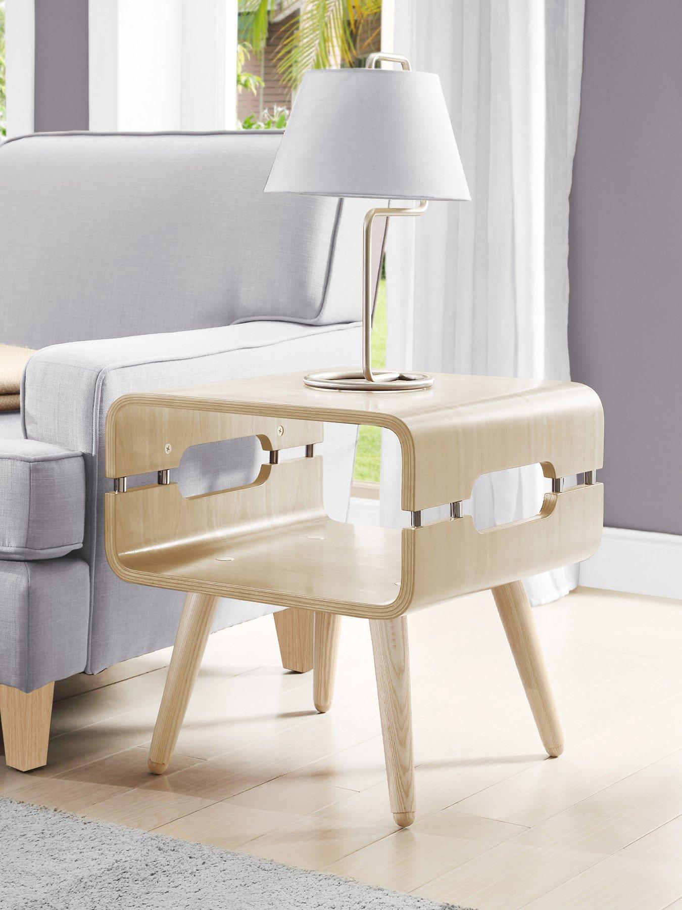 Jual Havana Lamp Table - Real Wood Oak Veneer