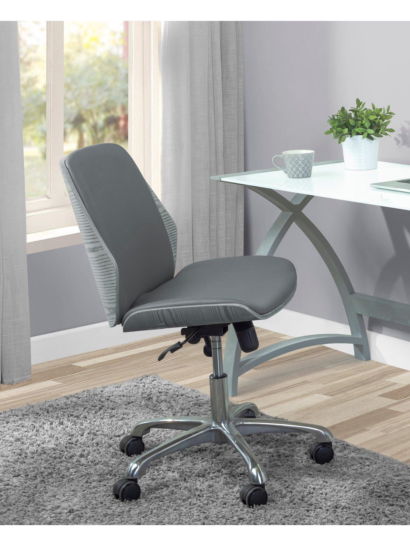 Jual Universal Swivel Chair - Real Wood Veneer