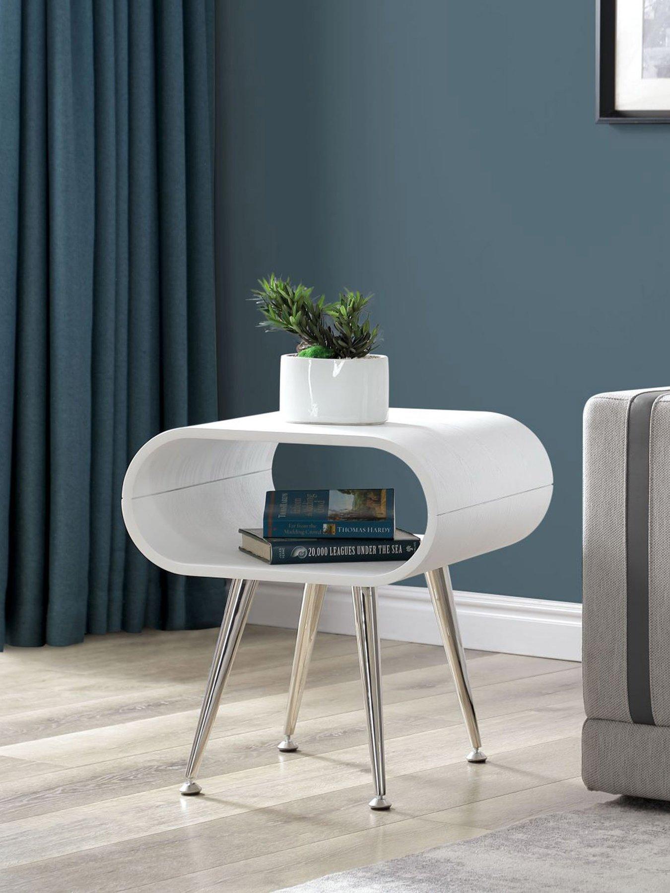 undefined Auckland Lamp Table - Real Wood Veneer